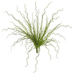 Nearly Natural 6267-S6 18" Artificial Green Curly Grass Plant, Set of 6