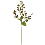 Nearly Natural 2157-S8 17" Artificial Green Italian Coffee Bean Flower, Set of 8