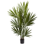 Nearly Natural 5461 4' Artificial Green Kentia Palm Silk Tree