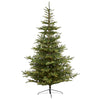 Nearly Natural 9` Layered Washington Spruce Artificial Christmas Tree with 750 Clear LED Lights and 2055 Bendable Branches