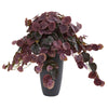 Nearly Natural 26`` Peperomia Artificial Plant in Decorative Planter (Real Touch)