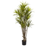 Nearly Natural 5466 5' Artificial Green Dracaena Silk Tree