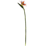 Nearly Natural 2230-S4 35" Artificial Green Bird of Paradise Flower, Set of 4