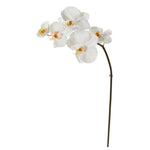 Nearly Natural 20`` Phalaenopsis Orchid Artificial Flower (Set of 12)