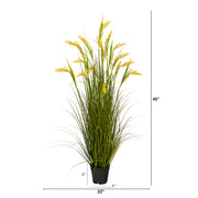 Nearly Natural P1681 3.5’ Wheat Grain Artificial Plants