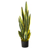 Nearly Natural P1674 38” Sansevieria Artificial Plants