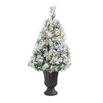 Nearly Natural T2422 44” Artificial Christmas Tree with 50 Clear Lights