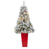 Nearly Natural T2268 5` Artificial Christmas Tree and 100 Clear LED Lights