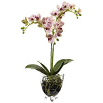 Nearly Natural 4830 Artificial Raspberry Pink Orchid Elegance Arrangement