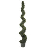 Nearly Natural 6` Cedar Spiral Silk Tree (In-door/Out-door)