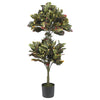 Nearly Natural 5290 4.5` Croton Topiary Silk Trees