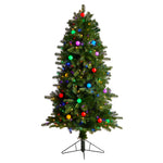 Nearly Natural T3294 5’ Christmas Tree with 300 Lights and 574 Bendable Branches