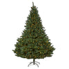 Nearly Natural 8`Northern Rocky Spruce Artificial Christmas Tree with 500 Clear Lights and 1948 Bendable Branches