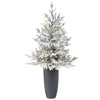 Nearly Natural T2317 4’ Artificial Christmas Tree with 200 Warm White Lights