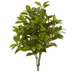 Nearly Natural 6211-S2 26" Artificial Green Real Touch Coffee Leaf Plant, Set of 2