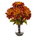 Nearly Natural Dahlia Arrangement