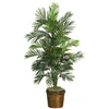 Nearly Natural 56`` Areca Palm Silk Tree w/Basket