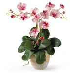 Nearly Natural Triple Mini Phalenopsis Silk Orchid Arrangement