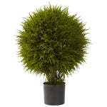 Nearly Natural 5918 32" Artificial Green Cedar Topiary Ball 