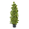 Nearly Natural 9997 39" Artificial Green Real Touch Variegated Holly Leaf Tree 