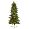 Nearly Natural 8`South Carolina Fir Artificial Christmas Tree with 650 Clear Lights and 2598 Bendable Branches