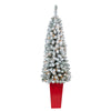 Nearly Natural T2332 4.5’ Artificial Christmas Tree with 100 Clear Lights