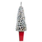 Nearly Natural T2332 4.5’ Artificial Christmas Tree with 100 Clear Lights