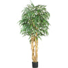 Nearly Natural 6` Weeping Ficus Silk Tree