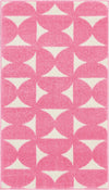 Nourison Harper Contemporary Pink Area Rug