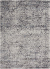 Nourison Grand Expressions Transitional Grey/Ivory Area Rug