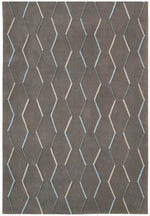 Nourison Contour Contemporary Charcoal Area Rug