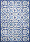 Nourison Sun N` Shade Contemporary Navy Area Rug