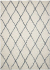 Nourison Galway Contemporary Ivory/Grey Area Rug