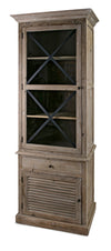 IMAX Worldwide Home Tering Glass Front Cabinet