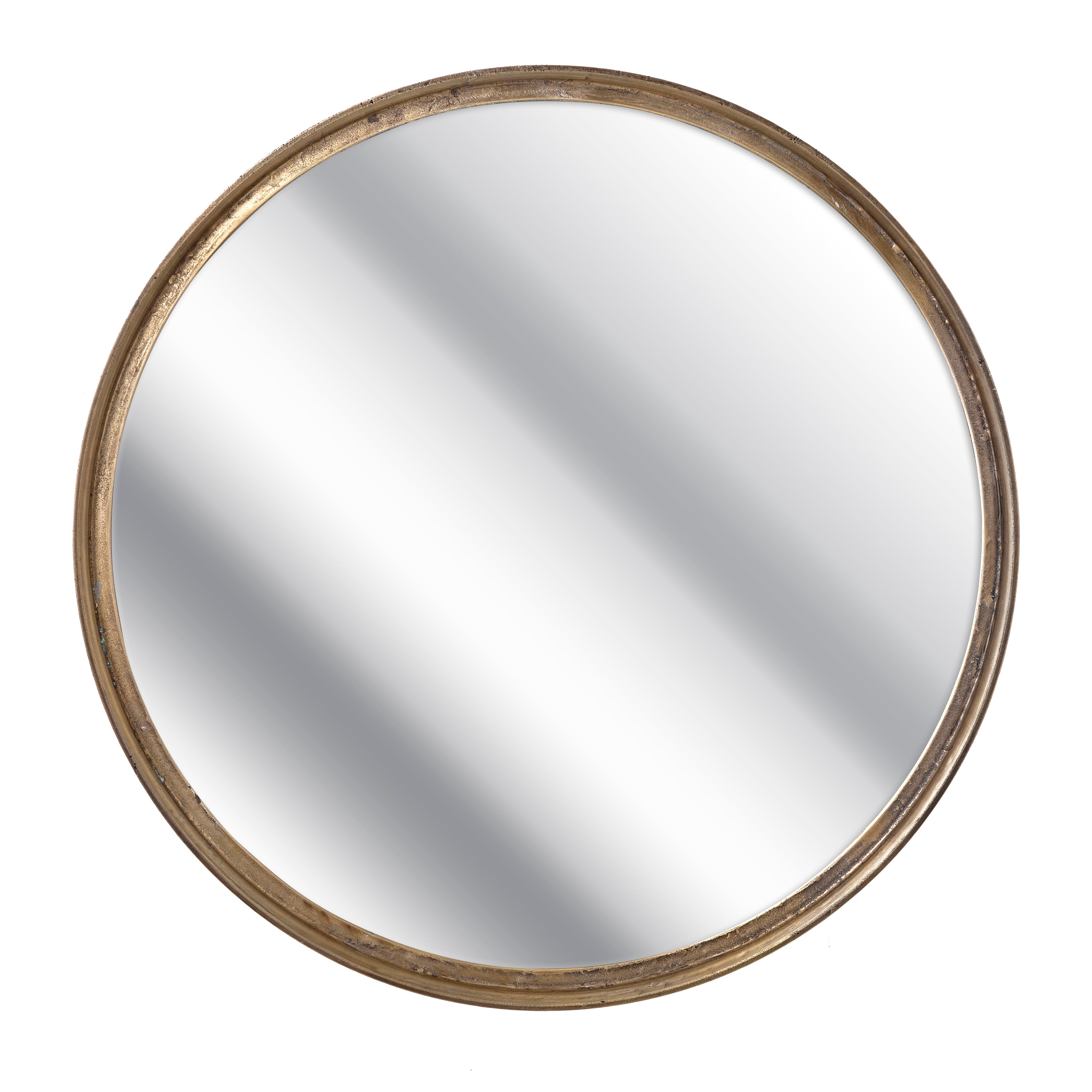 Uttermost 09081 Lahvahn Gloss White Silver Mirror