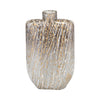 Sagebrook Home 17495-01 Glass, 10", Striped Stained Vase, Multi