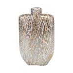 Sagebrook Home 17495-01 Glass, 10", Striped Stained Vase, Multi