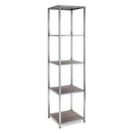 IMAX Worldwide Home Spartan Etagere Veneer & Metal Shelf