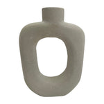 Sagebrook Home 18446 Stone, 10" Open Cut Votive Holder, Natural