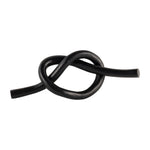 Sagebrook Home 17777-01 Metal, 12", Single Knot Deco, Black