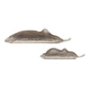 IMAX Worldwide Home SG Artio Aluminum Decorative Trays Wall Decor - Set of 2