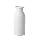 Sagebrook Home 17929-03 Ceramic, 20" Tall Slim Vase, White