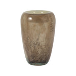 Sagebrook Home 18552-01 Glass, 8" 2-Tone Vase, Nude