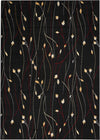 Nourison Grafix Contemporary Black Area Rug