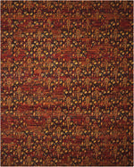 Nourison Rhapsody Transitional Flame Area Rug