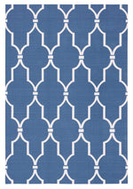 Nourison Home & Garden Transitional Navy Area Rug