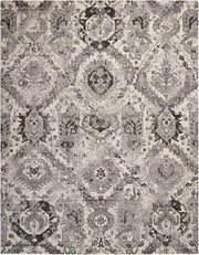 Nourison Tahoe Modern Transitional Ivory/Grey Area Rug