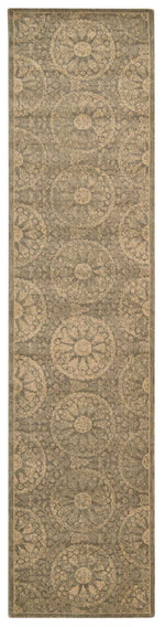 Nourison Silken Allure Traditional Mushroom Area Rug