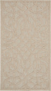 Nourison Palamos Contemporary Cream Area Rug