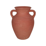 Sagebrook Home 18251-01 Terracotta, 9" Vase With Handles, Natural